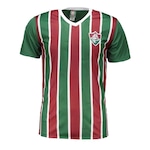 Camiseta do Fluminense Braziline Volcano - Feminina VINHO/BRANCO