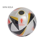 Mini Bola adidas Uefa Euro 2024 PRATA/PRETO