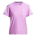 Camiseta adidas Own The Run Base - Feminina ROXO CLARO