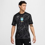 Camisa de Goleiro do Brasil 2024/25 Nike - Masculina PRETO