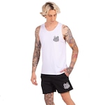 Camiseta Regata do Santos Oficial Surf Center - Masculina BRANCO