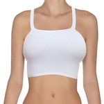 Blusa Cropped Hanes Multi-Way 5771 - Feminina BRANCO