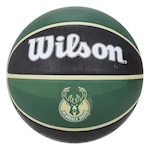 Bola Basquete Wilson Nba Tribute #7 Milwaukee Bucks VERDE ESCURO