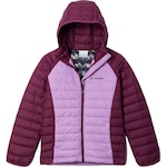 Jaqueta Columbia Powder Lite Hooded Infantil VERMELHO