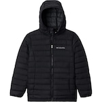 Jaqueta Columbia Powder Lite Hooded Infantil PRETO