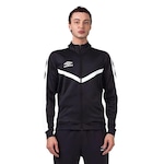 Jaqueta sem Capuz Umbro Half Diamond - Masculina PRETO/BRANCO