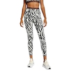 Calça Legging 7/8 Puma Animal Remix - Feminina PRETO/BRANCO