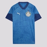 Camisa Puma Palmeiras Treino 2024 - Masculina AZUL