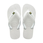 Chinelo Havaianas Brasil Logo - Unissex BRANCO