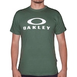 Camiseta Oakley O-Bark Ss Tee - Masculina VERDE/BRANCO