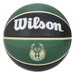 Bola Basquete Wilson Nba Tribute #7 Milwaukee Bucks VERDE ESCURO