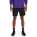 Bermuda de Treino Under Armour Project Rock Heavyweight Terry - Masculina PRETO