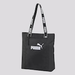 Bolsa Puma Core Base Shopper Logo - Unissex PRETO