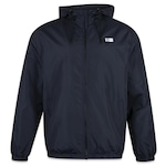 Jaqueta New Era Corta Vento com Capuz Windbreaker Logo Box - Masculina BRANCO