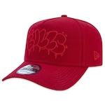 Boné Aba Curva New Era 9Forty A-Frame Chicago Bulls Hiphop - Snapback - Adulto VERMELHO