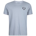 Camiseta New Era Regular Las Vegas Raiders Club House - Masculina CINZA