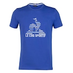 Camiseta Rayures Ss Nº1 Le Coq Sportif - Masculina AZUL