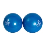 Par de Bolas Tonificadoras Acte Sports com Peso de 3Kg T57 AZUL