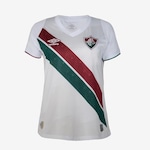 Camisa do Fluminense Of.2 2024 Torcedora Umbro - Feminina BRANCO/VERDE