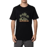 Camiseta Quiksilver Baikadam - Masculina PRETO