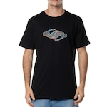 Camiseta Quiksilver Surf Safari - Masculina PRETO