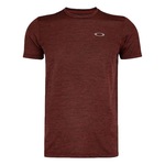 Camiseta Oakley Trn Ellipse Sports - Masculina Vinho/Prata