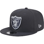 Boné Aba Reta New Era 9Fifty Las Vegas Raiders Draft 2024 - Snapback - Adulto CINZA