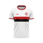 Camisa do Flamengo Fern Símbolo Braziline - Infantil BRANCO