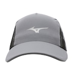 Boné Aba Curva Mizuno New - Strapback - Adulto CINZA