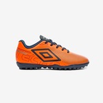 Chuteira Society Umbro Techno Jr - Infantil LARANJA