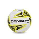 Bola Futsal Penalty Rx 50 Xxiii BRANCO/AMARELO