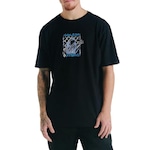 Camiseta Volcom Thundertaker - Masculina PRETO