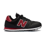 Tênis New Balance Gm500V2 Masculino PRATA/VERMELHO