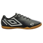 Chuteira Futsal Umbro Orbit - Adulto PRETO/CINZA