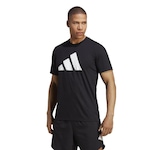 Camiseta adidas Essentials Masculina PRETO/BRANCO