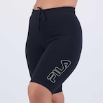 Bermuda Fila Biker Basic Outline - Feminino PRETO