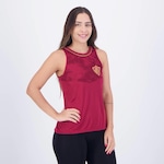 Camiseta Regata Fluminense Stars Braziline - Feminina VERMELHO