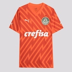 Camisa do Palmeiras 2024 Puma Goleiro Iii - Masculina LARANJA