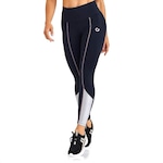 Calça Legging Caju Brasil Nz com Detalhe e Trancado - Feminina PRETO