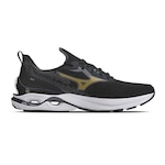 Tênis Mizuno Wave Mirai 6 - Masculino PRETO