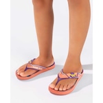 Chinelo Grendene Kids Super Pets Animal Style - Unissex LARANJA/ROXO