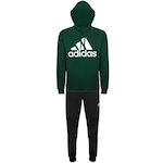 Agasalho com Capuz adidas M Ft Hd Ts - Masculino VERDE/PRETO