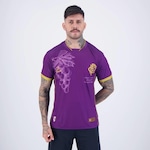 Camisa Junpe Paulista De Jundiaí Iii 2024 - Masculina ROXO