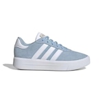 Tênis Adidas Court Platform Suede - Feminino AZUL