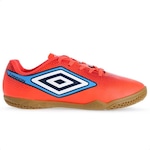 Chuteira Futsal Umbro Cannon Jr - Infantil Coral