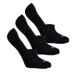 Kit Meias Sapatilha Hoahi - 3 Pares - Masculino PRETO