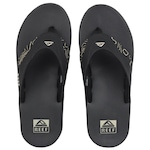 Chinelo Reef Mick Fanning Tan Topo - Masculino PRETO