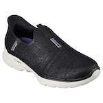 Tênis Skechers Go Walk 6 Fabulous View - Feminino PRETO