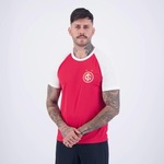 Camisa do Internacional Retromania Basic Home - Masculina VERMELHO