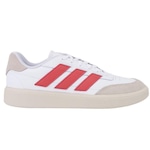 Tênis adidas Courtblock - Masculino BRANCO/LARANJA